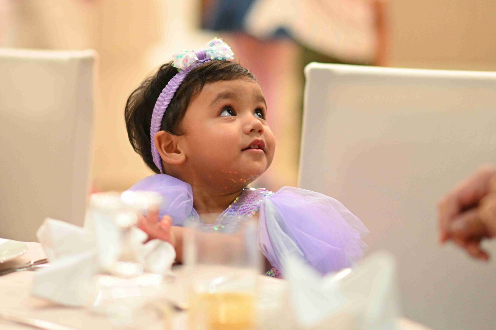 Samaira smiling